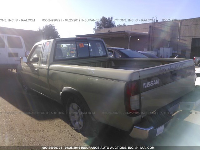 1N6DD26S2WC329149 - 1998 NISSAN FRONTIER KING CAB XE/KING CAB SE GREEN photo 3