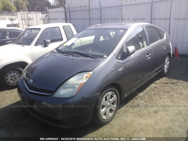 JTDKB20U873257949 - 2007 TOYOTA PRIUS GRAY photo 2