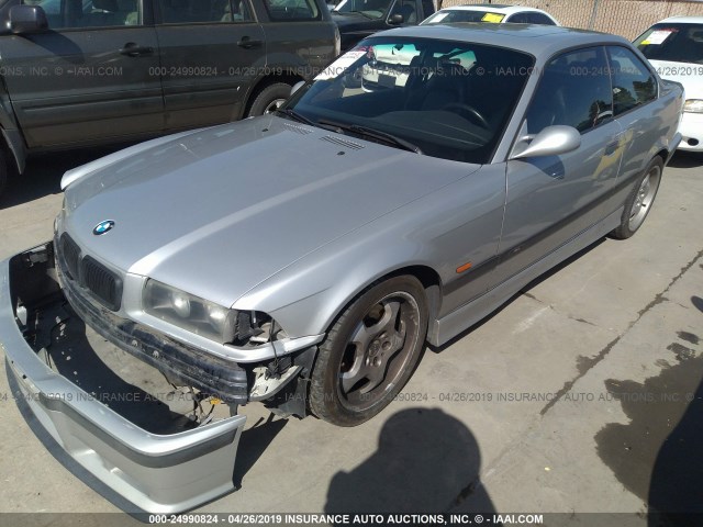 WBSBG9331XEY83840 - 1999 BMW M3 SILVER photo 2