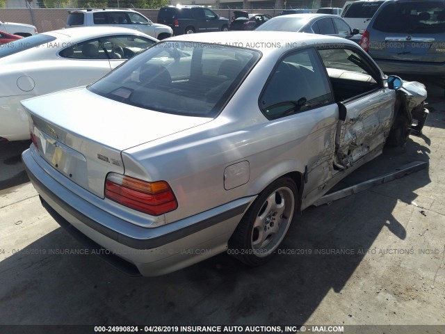 WBSBG9331XEY83840 - 1999 BMW M3 SILVER photo 4