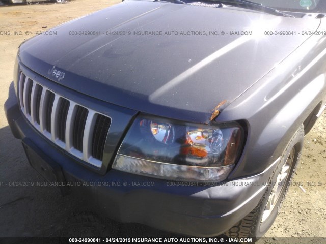 1J4GW48S14C119216 - 2004 JEEP GRAND CHEROKEE LAREDO/COLUMBIA/FREEDOM 灰色 照片 6