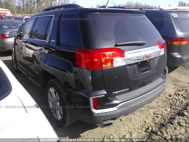 2GKALNEK7H6317560 - 2017 GMC TERRAIN SLE BLACK photo 3