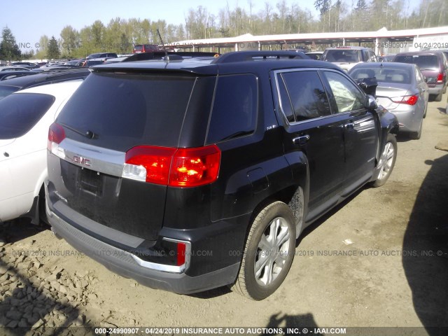 2GKALNEK7H6317560 - 2017 GMC TERRAIN SLE BLACK photo 4