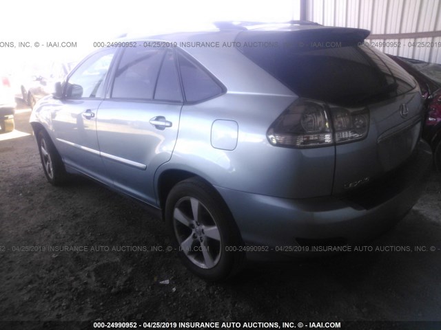 JTJGA31U750048033 - 2005 LEXUS RX 330 Light Blue photo 3