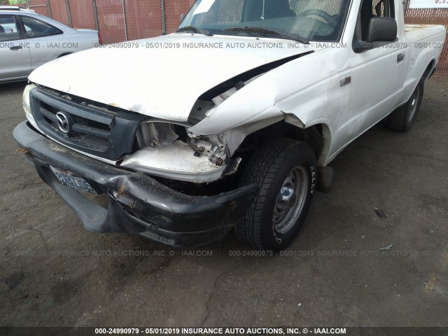 4F4YR12DX4TM09830 - 2004 MAZDA B2300 WHITE photo 6