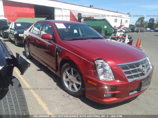 1G6DC67A480172234 - 2008 CADILLAC STS RED photo 1
