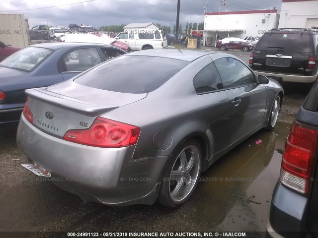 JNKCV54E17M904961 - 2007 INFINITI G35 BLACK photo 4