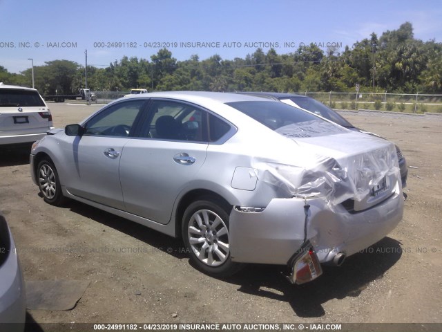 1N4AL3AP2FC289629 - 2015 NISSAN ALTIMA 2.5/S/SV/SL SILVER photo 3