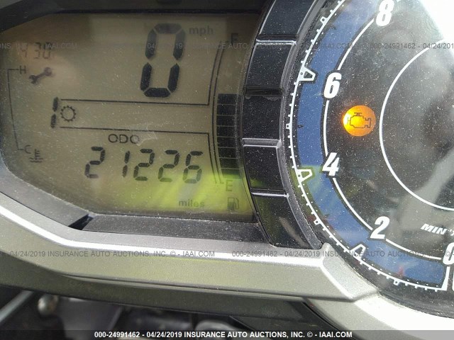 SMTE06BF1BJ497178 - 2011 TRIUMPH MOTORCYCLE TIGER 800XC ABS RED photo 7