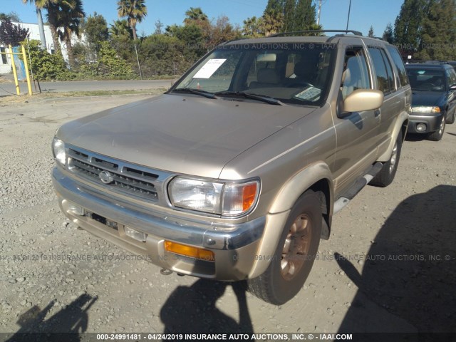 JN8AR05S3XW291481 - 1999 NISSAN PATHFINDER XE/LE GOLD photo 2