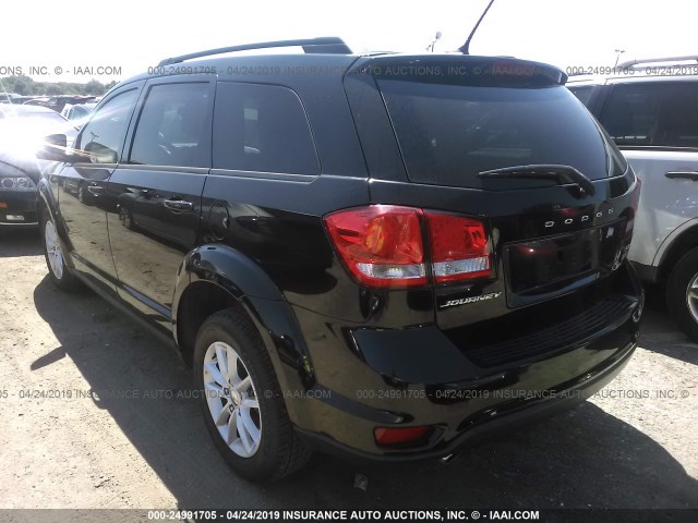 3C4PDCBG3FT605107 - 2015 DODGE JOURNEY SXT BLACK photo 3