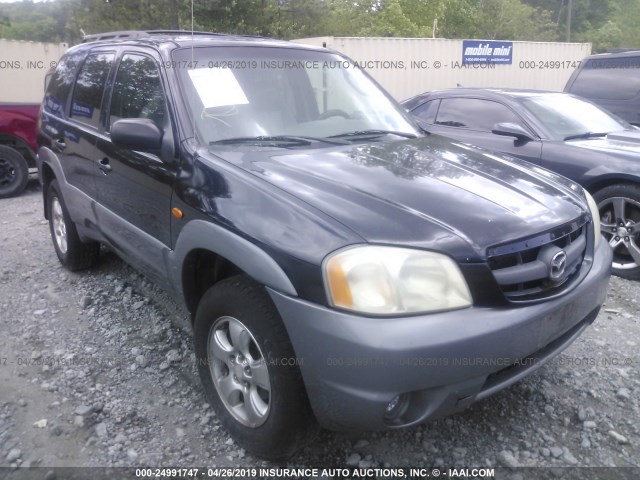 4F2YU09101KM00844 - 2001 MAZDA TRIBUTE LX/ES BLACK photo 1