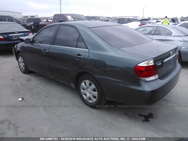 4T1BE32K16U137682 - 2006 TOYOTA CAMRY LE/XLE/SE GREEN photo 3