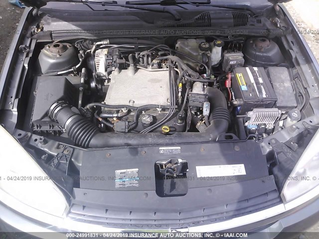 1G1ZT52854F117924 - 2004 CHEVROLET MALIBU LS BLACK photo 10