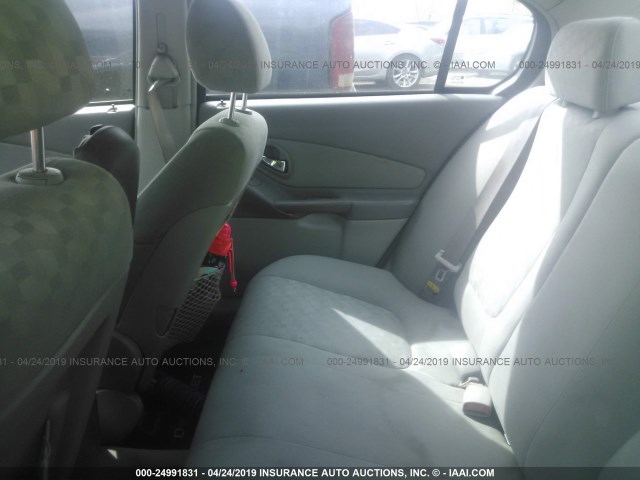 1G1ZT52854F117924 - 2004 CHEVROLET MALIBU LS BLACK photo 8