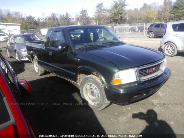 1GTCS19H138267787 - 2003 GMC SONOMA GREEN photo 1