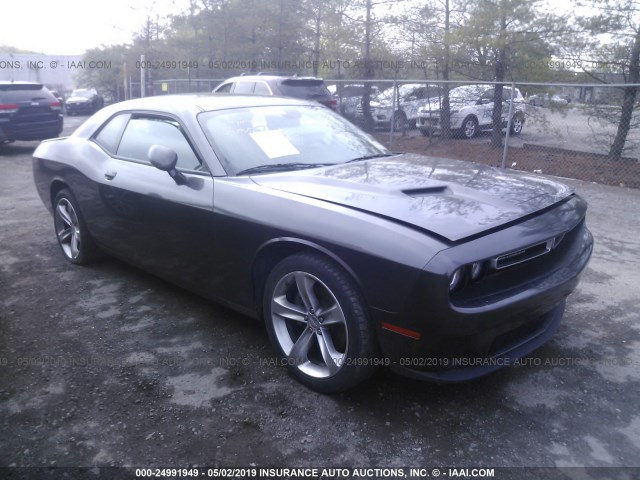 2C3CDZAG2FH700614 - 2015 DODGE CHALLENGER SXT GRAY photo 1