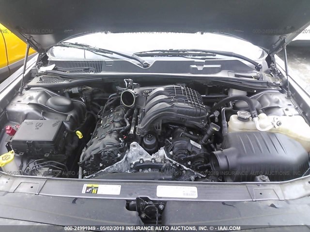 2C3CDZAG2FH700614 - 2015 DODGE CHALLENGER SXT GRAY photo 10