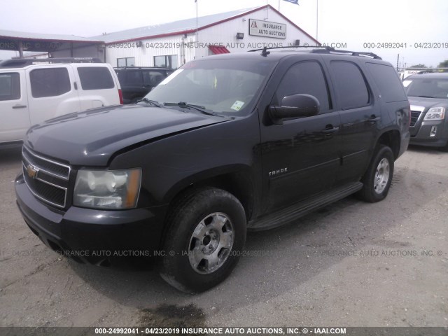 1GNSKBE03BR322709 - 2011 CHEVROLET TAHOE K1500 LT BLACK photo 6