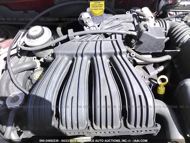 3C4FY48B13T621853 - 2003 CHRYSLER PT CRUISER CLASSIC 红色 照片 10