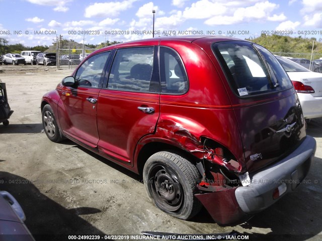 3C4FY48B13T621853 - 2003 CHRYSLER PT CRUISER CLASSIC 红色 照片 3