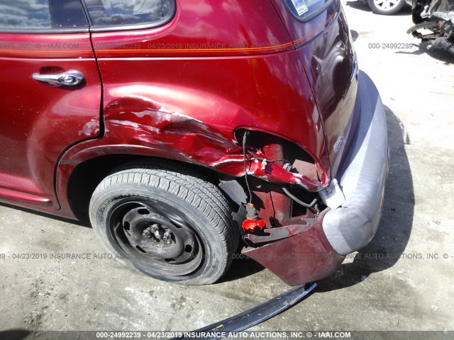 3C4FY48B13T621853 - 2003 CHRYSLER PT CRUISER CLASSIC 红色 照片 6