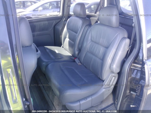 5FNRL189X3B138707 - 2003 HONDA ODYSSEY EXL BLUE photo 8