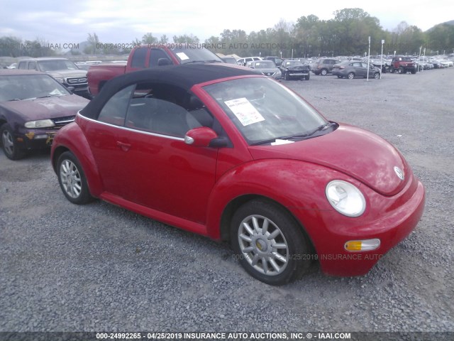 3VWCM21YX4M305457 - 2004 VOLKSWAGEN NEW BEETLE Rot Foto 1