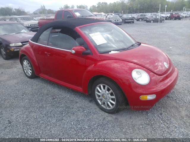 3VWCM21YX4M305457 - 2004 VOLKSWAGEN NEW BEETLE Rot Foto 6