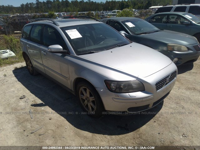 YV1MW390272286155 - 2007 VOLVO V50 2.4I SILVER photo 1