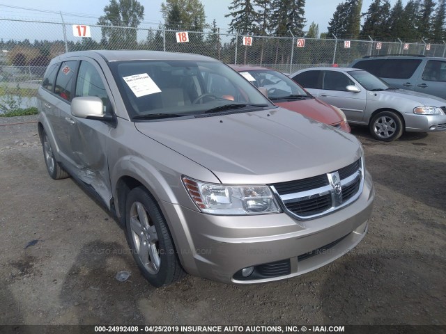 3D4GG57V29T158481 - 2009 DODGE JOURNEY SXT BEIGE photo 1