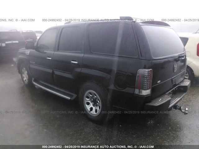 1GYEC63T74R137079 - 2004 CADILLAC ESCALADE BLACK photo 3