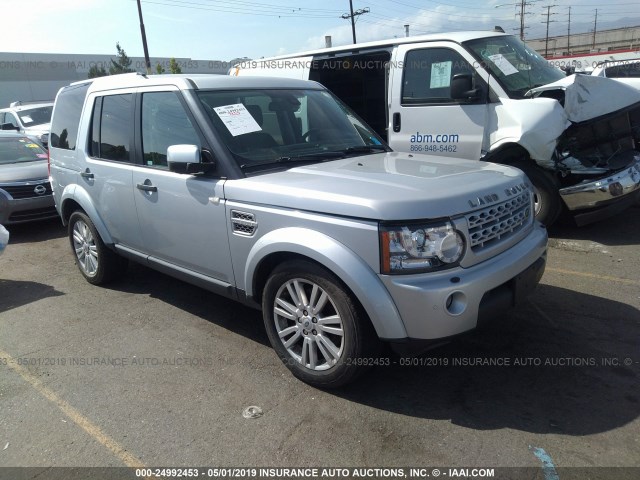 SALAK2D47BA555511 - 2011 LAND ROVER LR4 HSE LUXURY SILVER photo 1