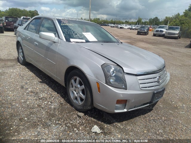 1G6DP567150107776 - 2005 CADILLAC CTS HI FEATURE V6 SILVER photo 1