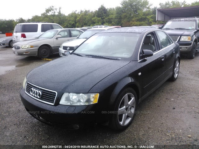 WAUJT68E53A357118 - 2003 AUDI A4 3.0 BLACK photo 2