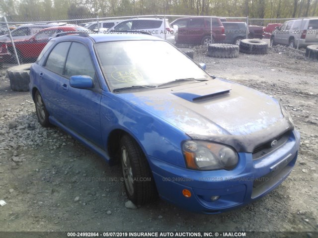 JF1GG29695G808896 - 2005 SUBARU IMPREZA WRX/VDT BLUE photo 1