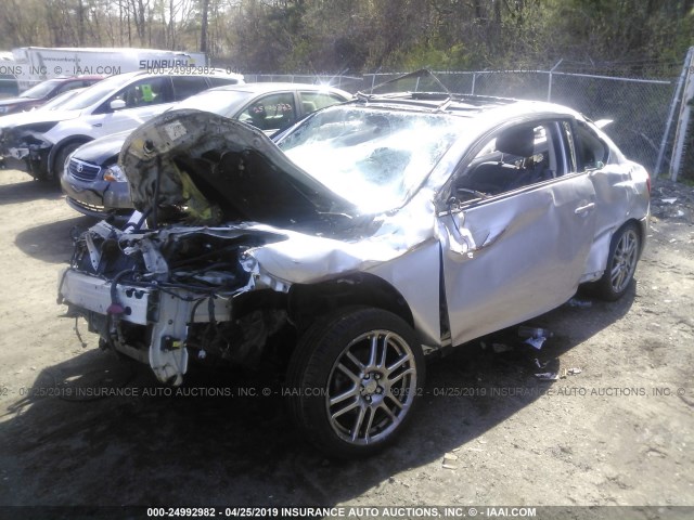 JTKDE177960081285 - 2006 TOYOTA SCION TC SILVER photo 2