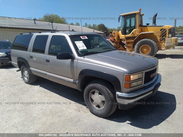 3GKFK16R5XG515019 - 1999 GMC SUBURBAN K1500 GOLD photo 1