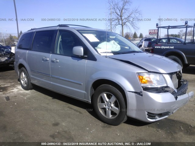 2D8HN54179R662490 - 2009 DODGE GRAND CARAVAN SXT SILVER photo 1