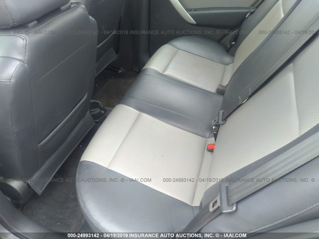 KL1TG5DE6BB231477 - 2011 CHEVROLET AVEO LT GRAY photo 8