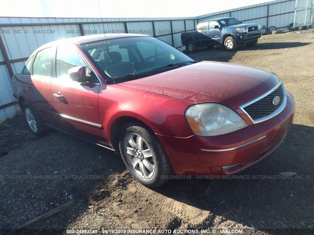 1FAFP27195G203912 - 2005 FORD FIVE HUNDRED SEL RED photo 1