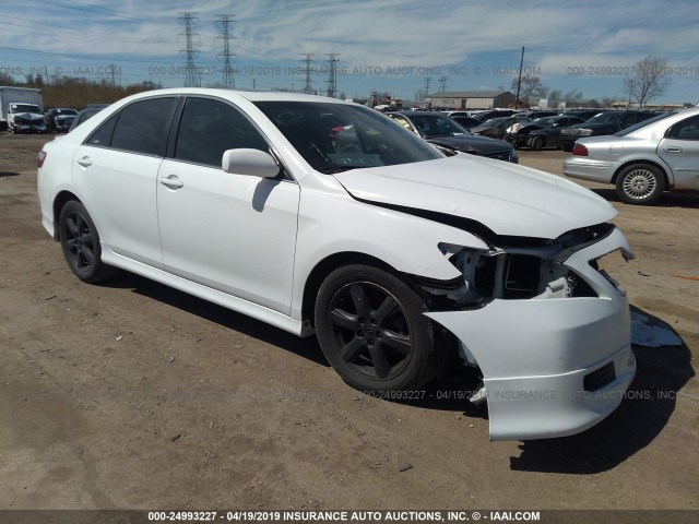 4T1BE46KX8U756462 - 2008 TOYOTA CAMRY CE/LE/XLE/SE WHITE photo 1