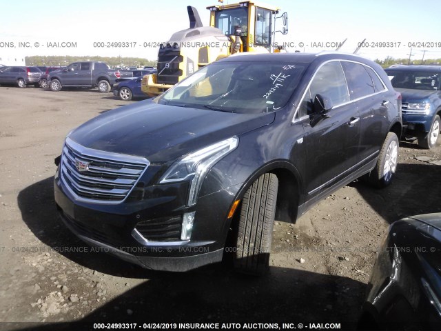 1GYKNERSXKZ224249 - 2019 CADILLAC XT5 PREMIUM LUXURY BLACK photo 2