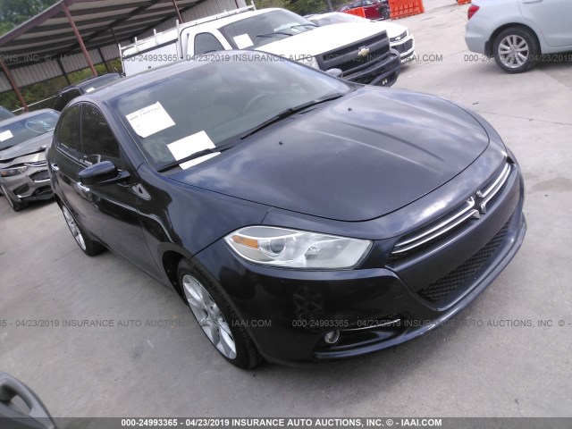 1C3CDFCH5DD711735 - 2013 DODGE DART LIMITED/R/T GRAY photo 1