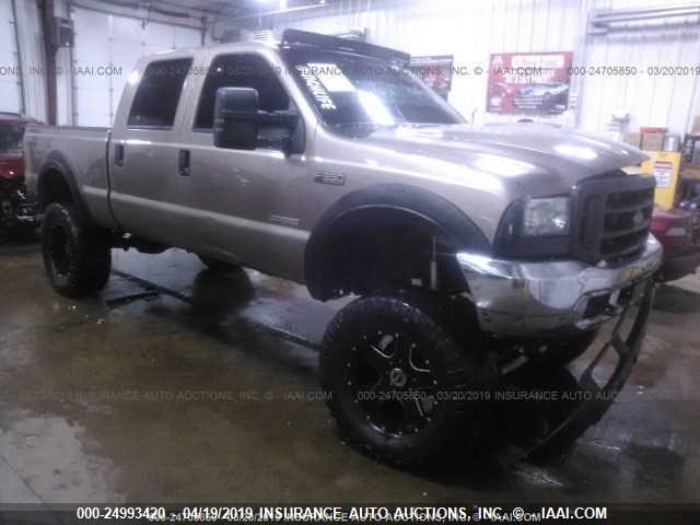 1FTSW31PX4EC14037 - 2004 FORD F350 SRW SUPER DUTY GOLD photo 1