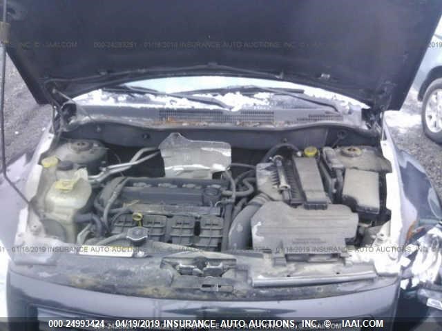 1B3HB28C78D691007 - 2008 DODGE CALIBER BLACK photo 10