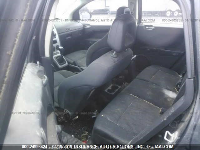 1B3HB28C78D691007 - 2008 DODGE CALIBER BLACK photo 8