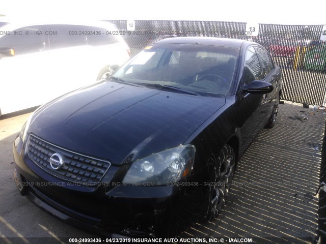 1N4BL11E85C252932 - 2005 NISSAN ALTIMA SE/SL/SE-R BLACK photo 2