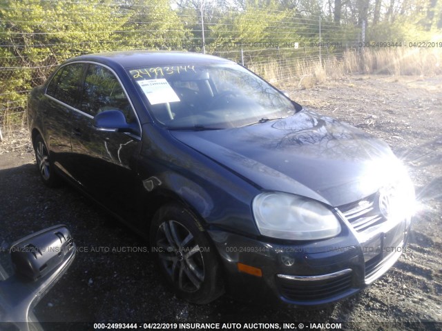 3VWRF71K86M788950 - 2006 VOLKSWAGEN JETTA 2.5 Dark Blue photo 1