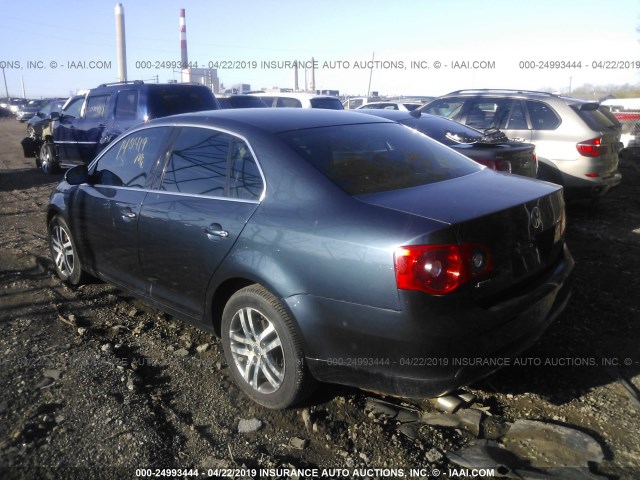 3VWRF71K86M788950 - 2006 VOLKSWAGEN JETTA 2.5 Dark Blue photo 3